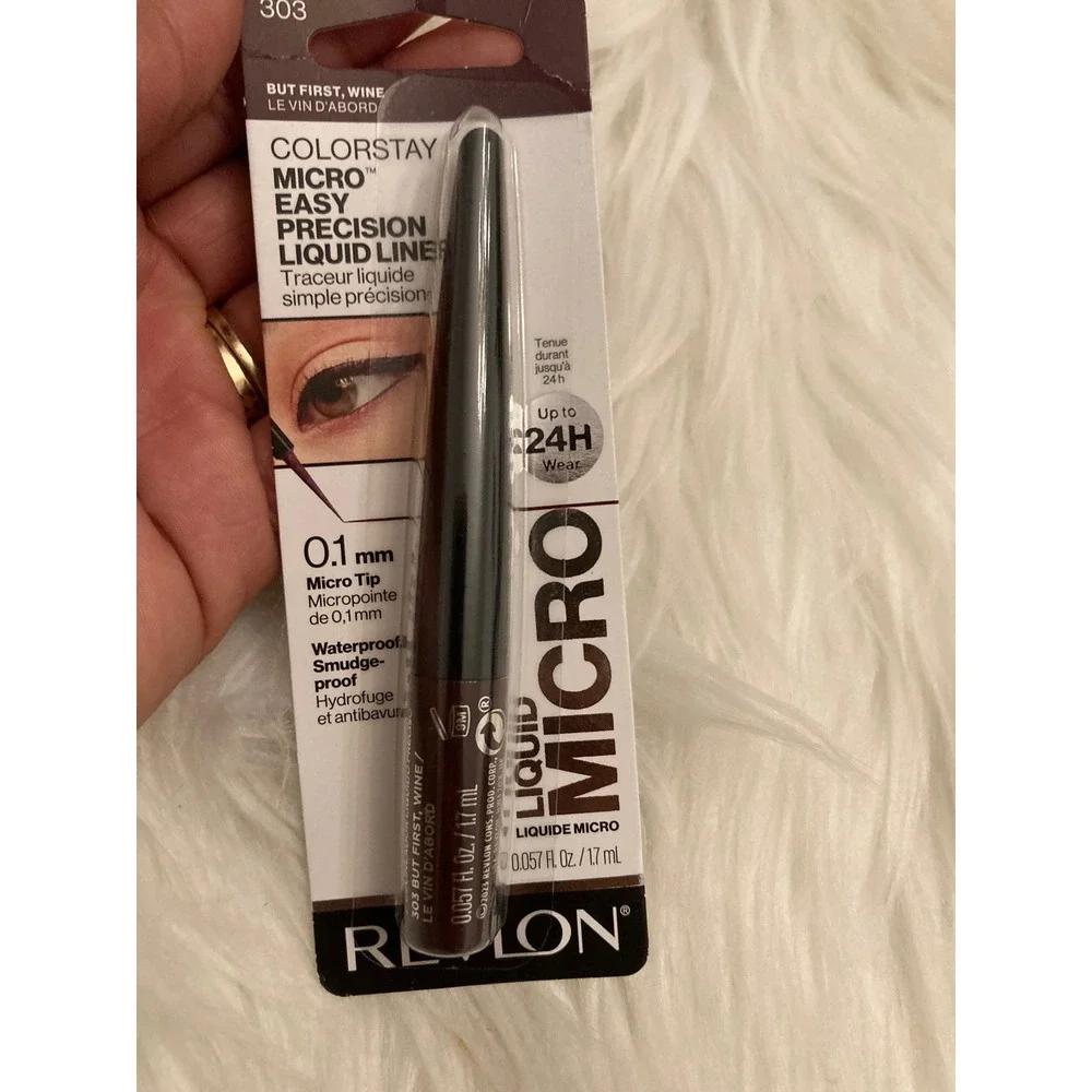 Revlon ColorStay Micro Liquid Liner Womens 0.057oz Wine NEW 303 Precision Makeup